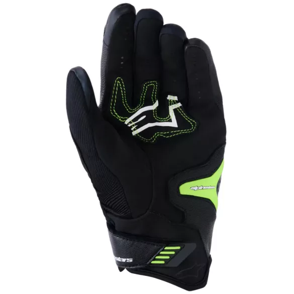 ALPINESTARS Sp-r pro bőr kesztyű fekete-acid