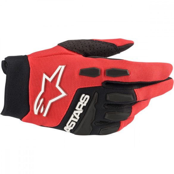 Alpinestars Full Bore BLACK/RED cross kesztyű