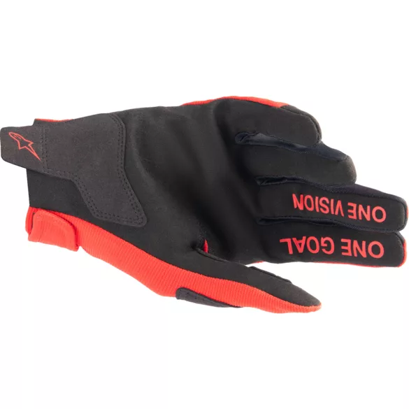 Alpinestars RADAR KESZTYŰ PIROS EZÜST