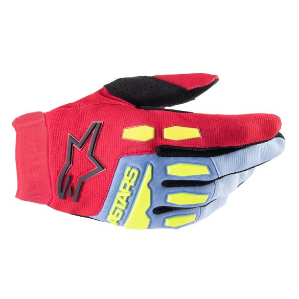 Alpinestars Full Bore Blue-Black-Red cross kesztyű