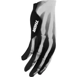 Thor Sportmode X-Ray kesztyű fekete-fehér 