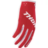 Thor ridemode Static kesztyű piros