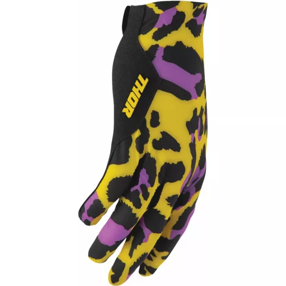 Thor Sportmode kesztyű Cheetah sárga