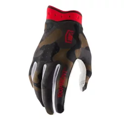 100% Itrack camouflage kesztyű 