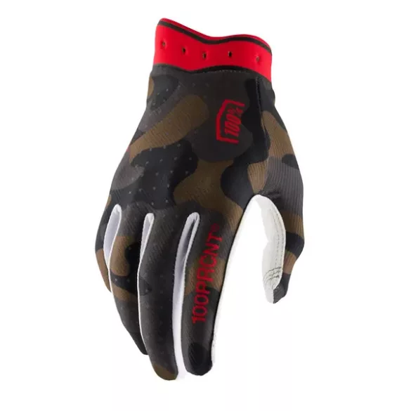 100% Itrack camouflage kesztyű 