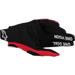 Alpinestars Radar Pro piros kesztyű 