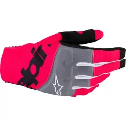 Alpinestars Techstar fekete-pink kesztyű