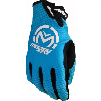 Moose Racing sx1 kesztyű kék/fehér