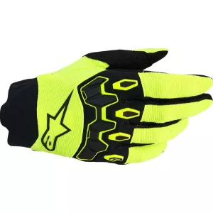 Alpinestars Full Bore v2 fluo-fekete cross kesztyű