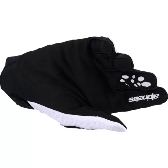 Alpinestars Full Bore v2 fehér-fekete cross kesztyű