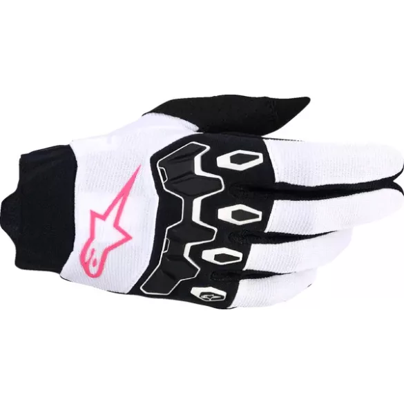 Alpinestars Stella Full Bore v2 Női Cross Kesztyű (White/Black)