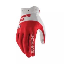 100% Ridefit Team Ikuzawa Kesztyű – White / Red