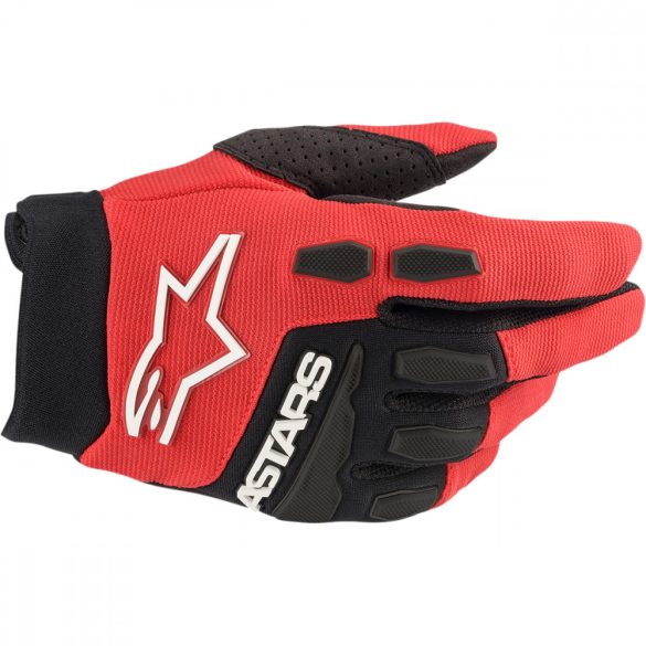 Alpinestars BORE gyerek kesztyű, RED-BLACK,