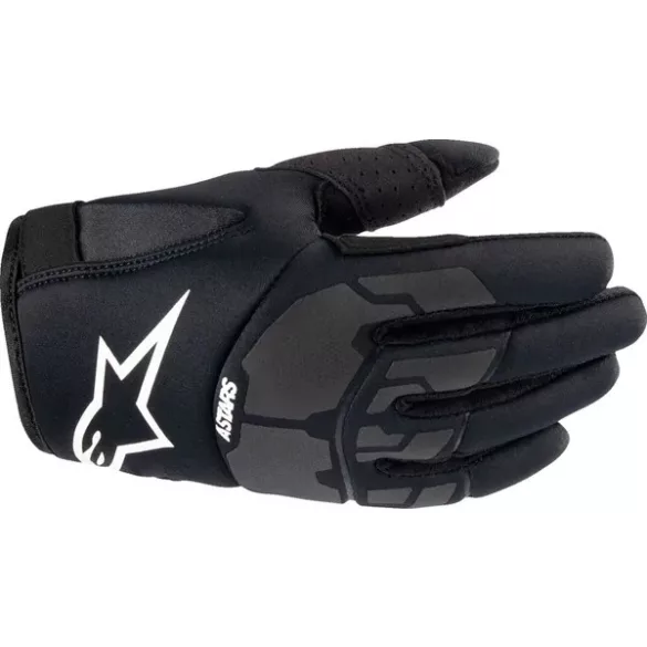 Alpinestars Youth Thermo Shielder Gyerek Krossz Kesztyű (Black)
