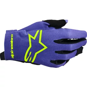 Alpinestars Youth Radar Gyerek Krossz Kesztyű (Purple)