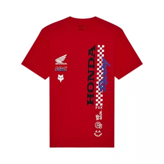 Honda Fox poló piros l méret