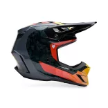 FOX Motocross V3 RS Grid MIPS ECE22.06 BUKÓSISAK FEKETE-NARANCS