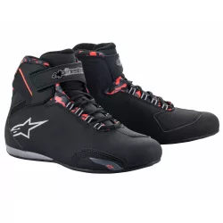 ALPINESTARS SEKTOR WATERPROOF CIPŐ BLACK-GRAY-RED