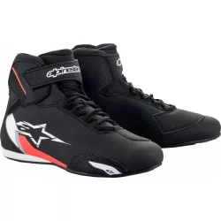 ALPINESTARS SEKTOR CIPŐ BLACK-WHITE-RED 