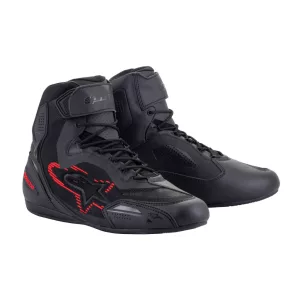 ALPINESTARS FASTER-3 RIDEKNIT CIPŐ BLACK/DARK GRAY/RED
