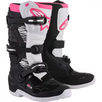 Alpinestars Tech 3 stella női csizma fekete/fehér/pink