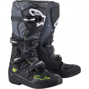 Alpinestars Tech5 fekete/szürke/sárga cross csizma