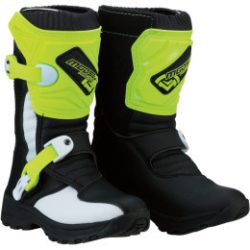 Moose Racing M1.3 gyerek crosscsiza. Fekete-fluo sárga