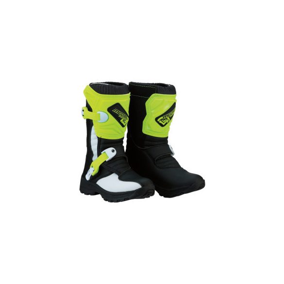 Moose Racing M1.3 gyerek crosscsiza. Fekete-fluo sárga