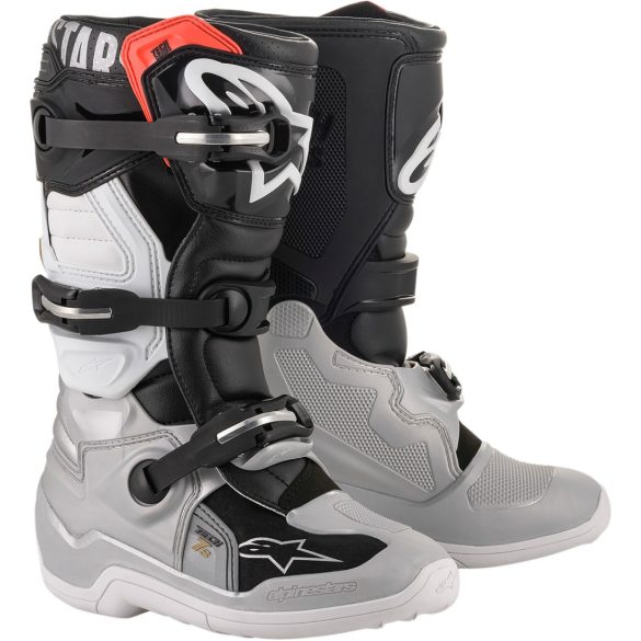 ALPINESTARS TECH7 GYEREK CSIZMA SZÜRKE-FEKETE 2/34