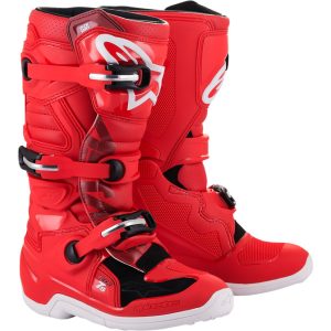 Alpinestars  Tech 7S cross csizma, Gyerek, piros 5/38 MÉRET