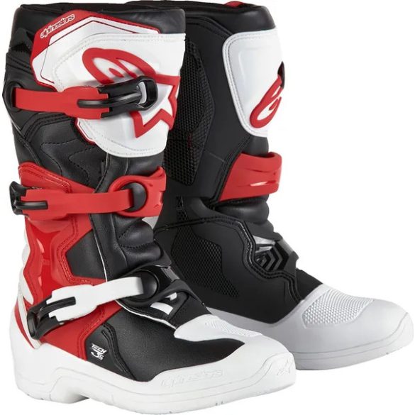 Alpinestars Tech 3S Gyerek csizma piros-fekete