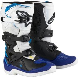 Alpinestars Tech 3S Gyerek csizma fekete-kék-fehér