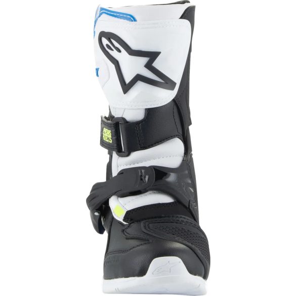 Alpinestars Tech 3S gyerek csizma fekete fehér kék 