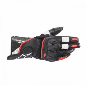 Alpinestars SP-2 v3 BŐR kesztyű, fekete-fehér-piros