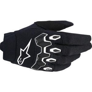 Alpinestars Full Bore v2 fekete-fehér cross kesztyű
