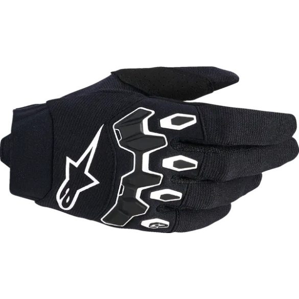 Alpinestars Full Bore v2 fekete-fehér cross kesztyű