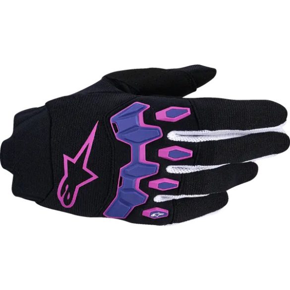 Alpinestars Full Bore v2 lila-fekete cross kesztyű
