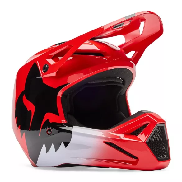 FOX V1 BUKÓSISAK SHIELD MIPS PIROS