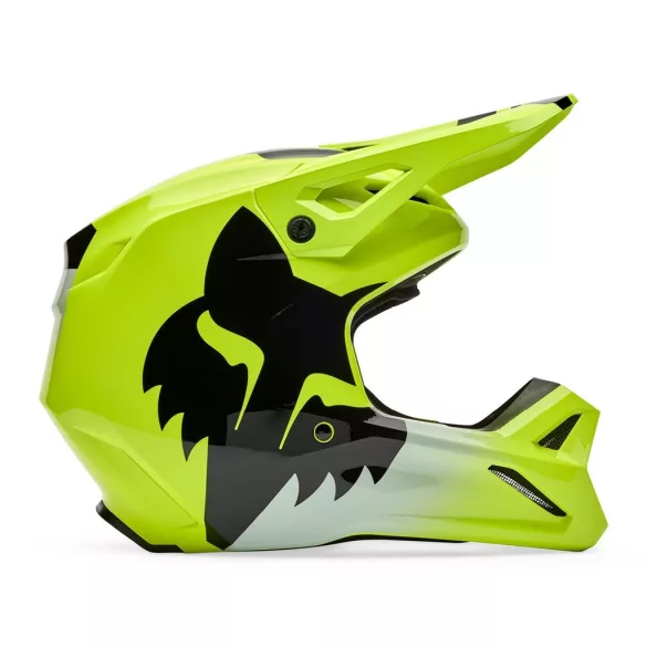 FOX V1 BUKÓSISAK SHIELD MIPS FLUOSÁRGA