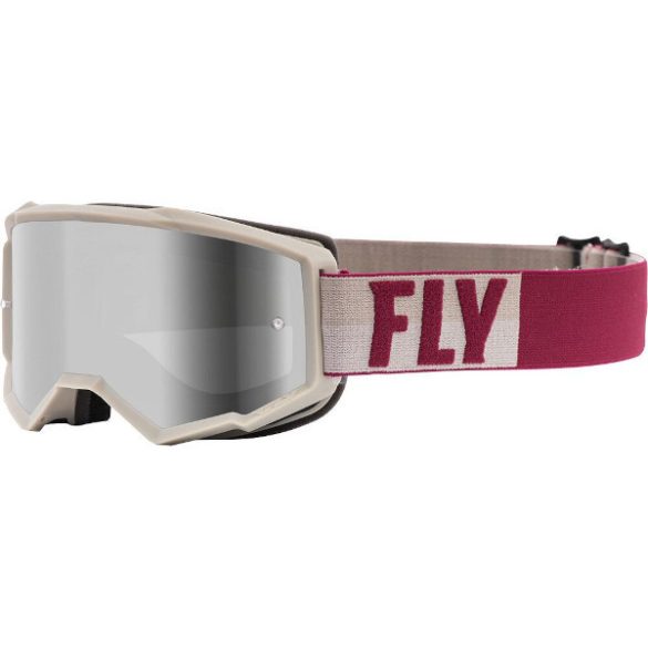Fly Racing Zone szemüveg stone-berry, ezüst tükrös lencsével