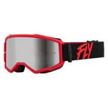 Fly Racing Zone szemüveg red, ezüst tükrös lencsével