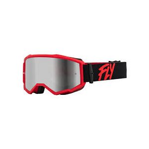 Fly Racing Zone szemüveg red, ezüst tükrös lencsével