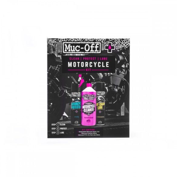 MUC-OFF MOTORKERÉKPÁR CLEAN PROTECT AND LUBE KIT