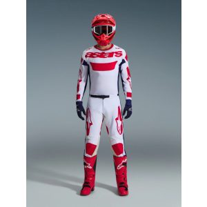 Alpinestars Racer riway fehér-kék ruhaszett