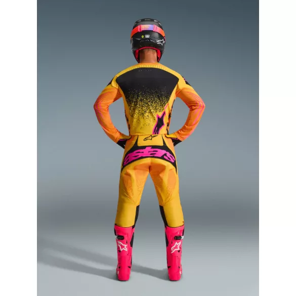 Alpinestars Techstar nomur sárga-pink ruhaszett