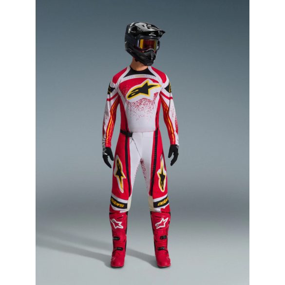 Alpinestars Techstar nomur piros-fehér ruhaszett