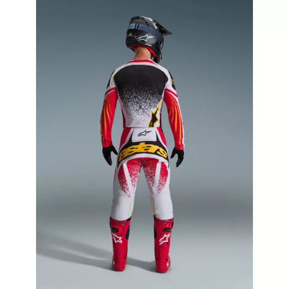 Alpinestars Techstar nomur piros-fehér ruhaszett