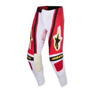 Alpinestars Techstar nomur fehér-piros-sárga nadrág