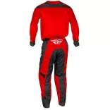 fly racing f-16 piros-szürke ruhaszett 38+xxl