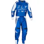 fly racing f-16 kék-fehér ruhaszett 32+l